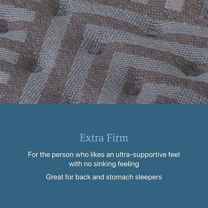 Beautyrest Days End Extra Firm 13.25" Mattress - King - Cooling Tech, Supportive Durable Pocketed Coils, Pressure Relief, Motion Separation; 100 Night Sleep Trial and 10 Year Warranty