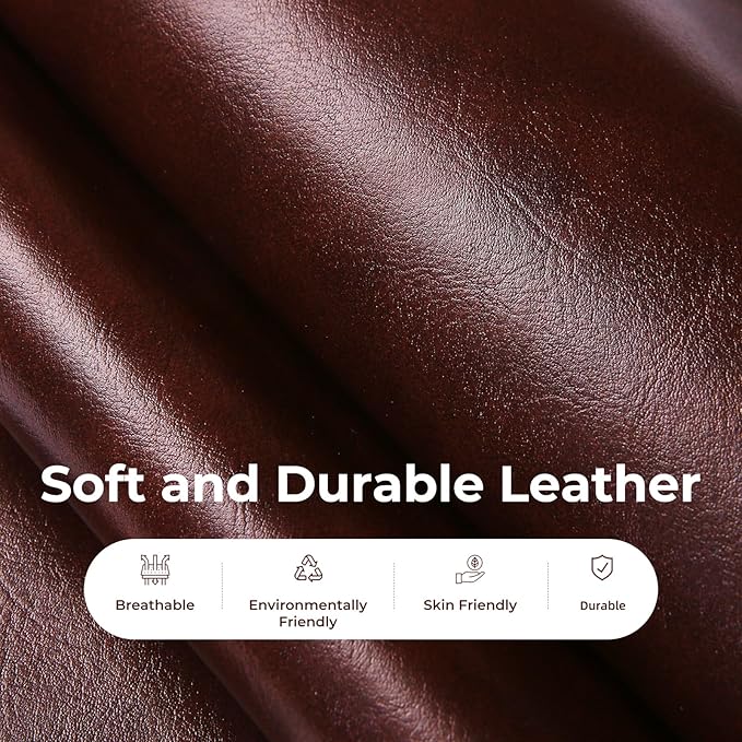 Power Lift Recliner Chair for Elderly with Adjustable Headrest,Electric Lift Chair with Massage and Heat, Lay Flat Recliner for Big and Tall,Brown