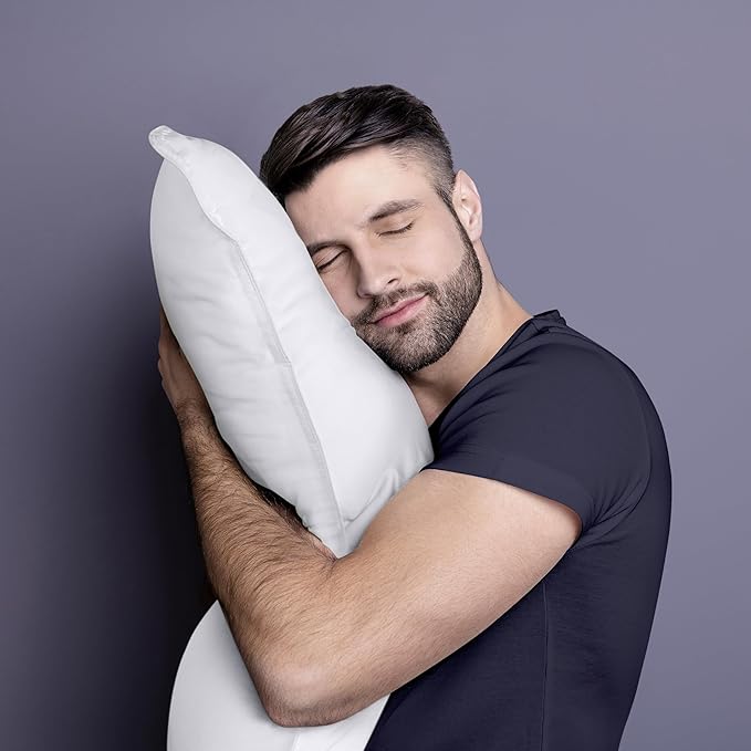 Utopia Bedding Bed Pillows for Hotel Quality Sleeping Pillows, Cooling and Supportive Pillows for Side, Back and Stomach Sleepers (White, King (Pack of 6))