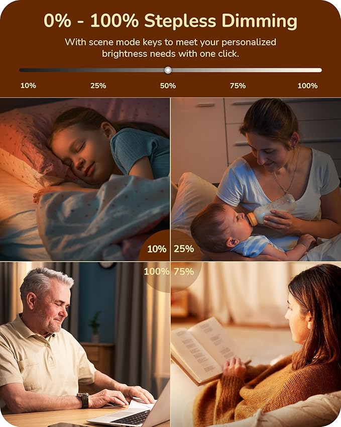 EDISHINE Modern Arc Floor Lamp, 78.3" Mid Century Reading Lamps Over Chair with Remote & Foot Switch, Rotatable Lamp Head, Metal Floor Lamp for Bedroom, Office, Living Room, Dining Room, Black