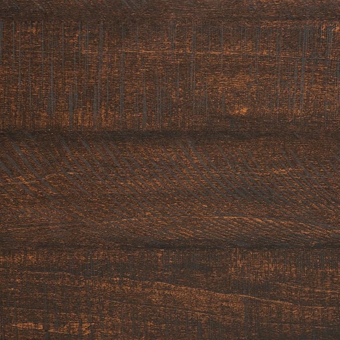 HMFULE 58" TV Stands for Living Room 55 60 65 inch Television, Entertainment Center 2 Glass Doors & Adjustable Shelves, Wood Modern Farmhouse Buffet Cabinet with Storage, Bedroom Furniture (Espresso)