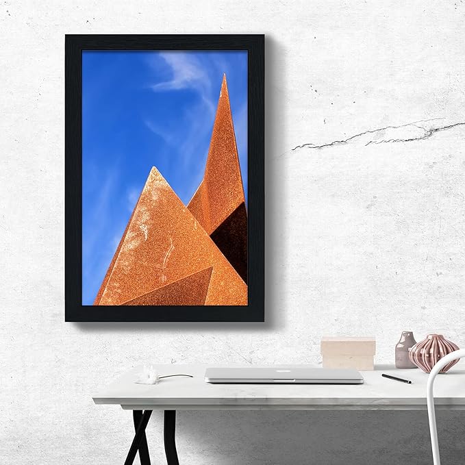 VCK 24x36 Picture Frame Exclusive Large Black Poster Frame for Wall Gallery Home Office 1 Pack