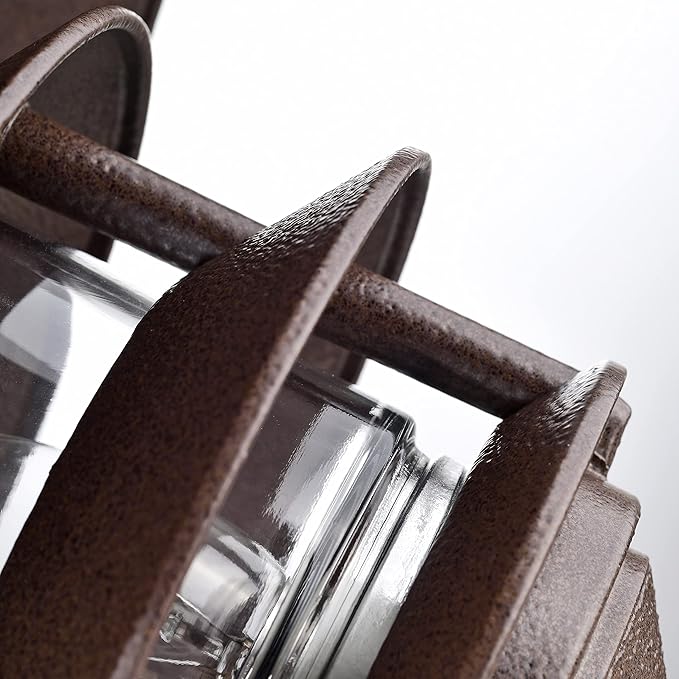 Nuvo SF76/637/04 Outdoor Pagoda Landscape Pathway Light, 3 Tier - Large Hood, Old Bronze (4 Pack)