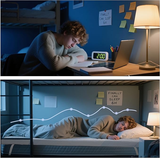 3 Inch Memory Foam Mattress Topper for College Dorm Bed - Twin XL Size | Extra Long Twin |High Density Cooling Bed Topper Pressure Relief with Removable & Washable Cover