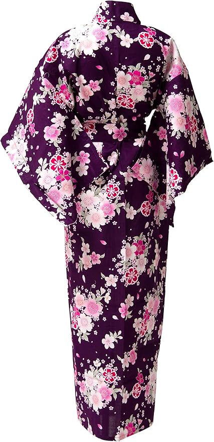 Kimura Jitsugyo Women's Kyoto Traditional Easy Wearing Kawaii Yukata Robe(Japanese Casual Kimono) Set 2