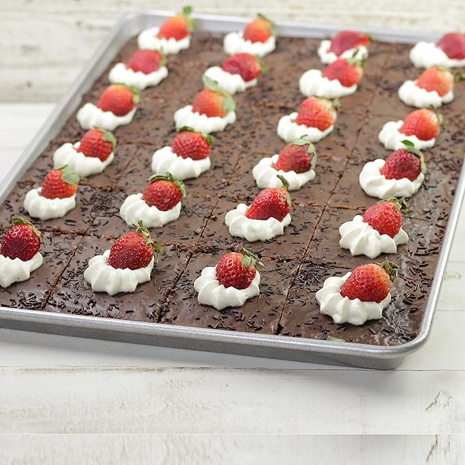 USA Pan 3-Piece Warp Resistant Non-Stick Aluminized Steel Bakeware Set