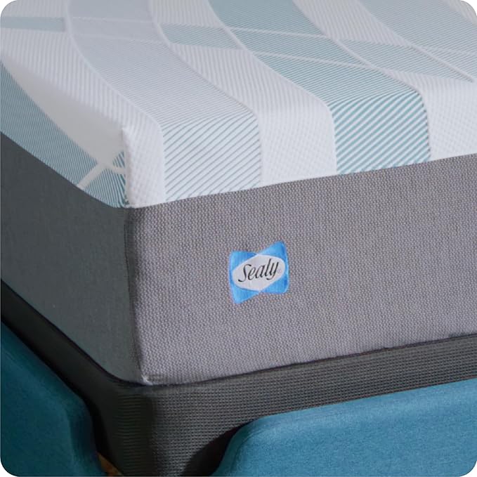 Sealy Dreamlife 12” Hybrid Mattress-in-a-Box, King, SealyComfort Gel Memory Foam, SealyResponsive Encased Coils, Surface-Guard Technology