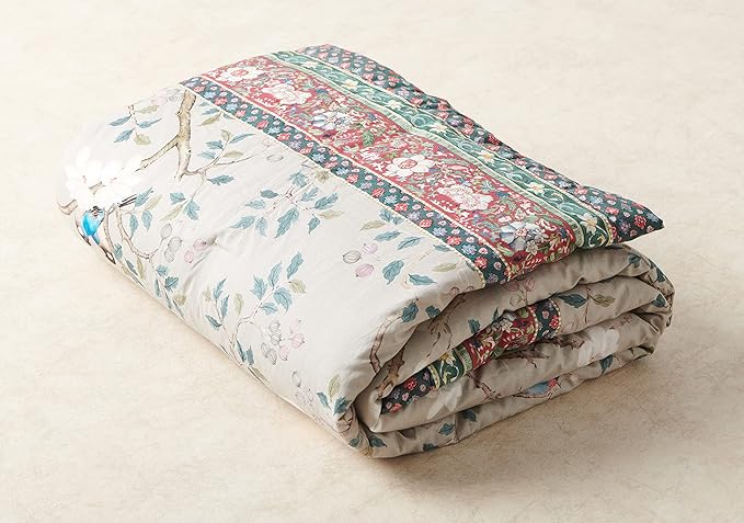 Maison d' Hermine Throw Blanket for Couch Lightweight Soft Warm Breathable Cotton Throw Blankets for Bed Girls Boys Women Men Gifts Sofa Travel Living Room Chair Bedding (60"x80", Osaka)