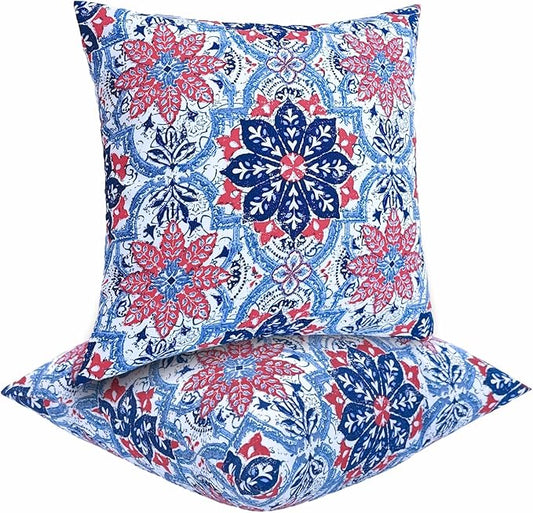 JMGBird Direct Outdoor Waterproof Pillows 18 * 18 Inch Throw Pillows for Patio Furniture