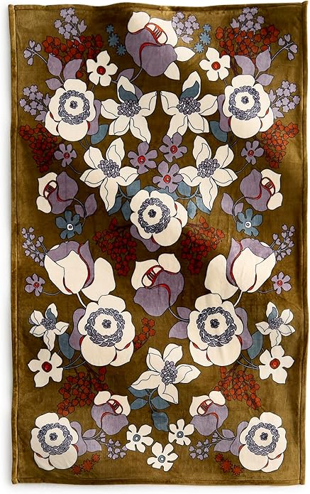 Vera Bradley Women's Fleece Plush Throw Blanket