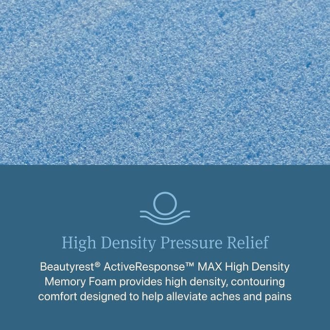 Beautyrest Days End Medium Firm 12" Hybrid Mattress - Full - Cooling Tech, Supportive Durable Pocketed Coils, Pressure Relief, Motion Separation; 100 Night Sleep Trial and 10 Year Warranty