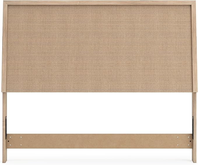 Signature Design by Ashley Cielden Contemporary Panel Headboard, Queen, Beige