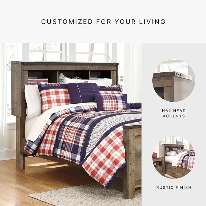 Signature Design by Ashley B446-65 Full Bookcase Headboard