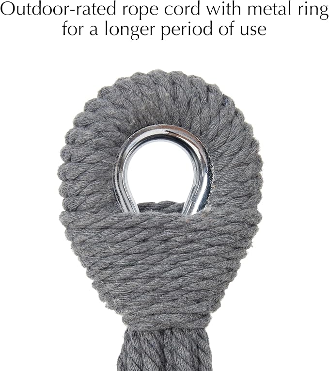 PNAEUT Double Hammocks for Outside, Replacement Outdoor Tree Hammock for Indoor Patio Porch Garden (Coffee, Medium)