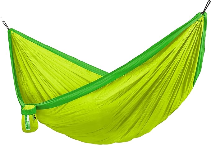 LA SIESTA® Colibri 3.0 Outdoor Hammock & Tree Straps - Camping Hammock for Outside, Hiking Travel Backpacking Breathable Nylon Tree Hammock One Person