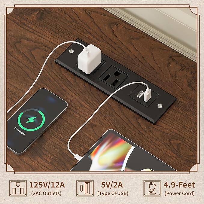 White Dresser for Bedroom with Charging Station & Led Lights,55.02" TV Stand with 8 Drawers,Dressers & Chests of Drawers with Open Shelves,Hallway,Closet 55.02" W x 34.53" H x 15.77" D White