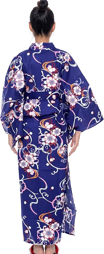 Kimura Jitsugyo Women's Kyoto Traditional Easy Wearing Kawaii Yukata Robe(Japanese Casual Kimono) Set 2