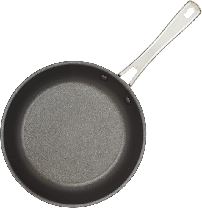 Rachael Ray Cook + Create Hard Anodized Nonstick Frying Pan/Skillet, 10 Inch - Black