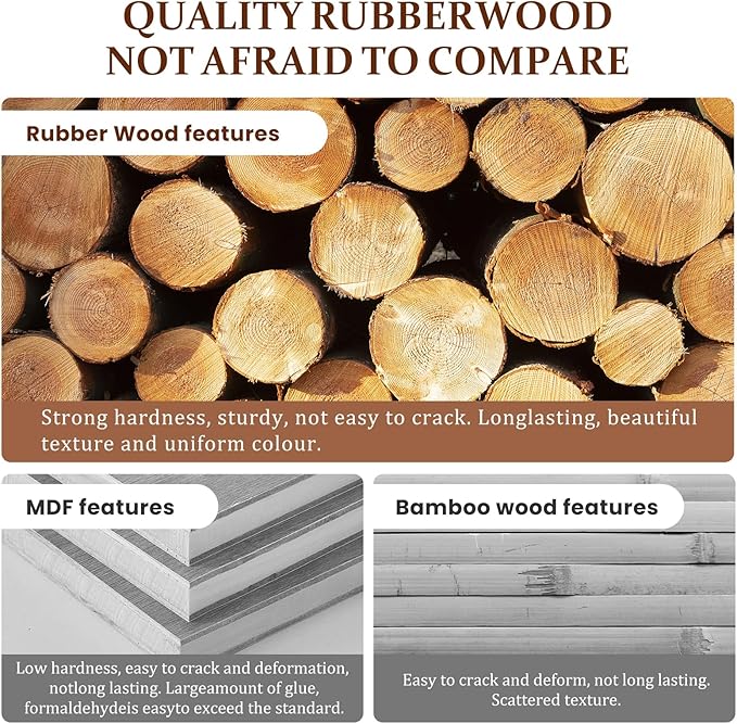 Solid Wood Coat Rack Freestanding Clothing Rack with Wheels & 2 Shelves Storage & 5 Hooks Heavy Duty Clothes Rack Wood Coat Tree Stand Hat Hanger Rack for Corner Bedroom Entryway Living Room Hotel