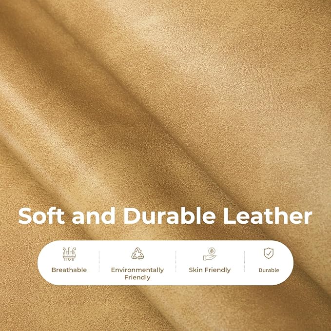 Large Power Lift Recliner Chair for Elderly, Oversized Lay Flat Recliner with Massage and Heat, Electric Lift Chair with Adjustable Headrest, Extended Footrest, USB Ports, Beige