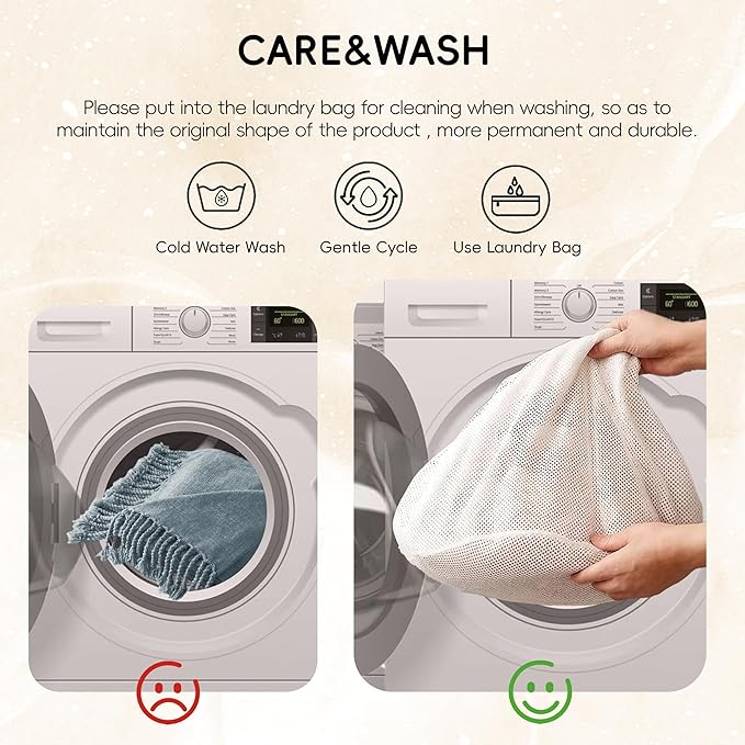 BATTILO HOME Blue Grey Throw Blanket for Couch Bed, Soft Cozy Light Blue Chenille Throw Blanket with Fringe, Lightweight Throw Blanket for Home Decor, 50"x60"