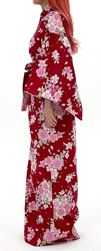 Kimura Jitsugyo Women's Kyoto Traditional Easy Wearing Kawaii Yukata Robe(Japanese Casual Kimono) Set 2