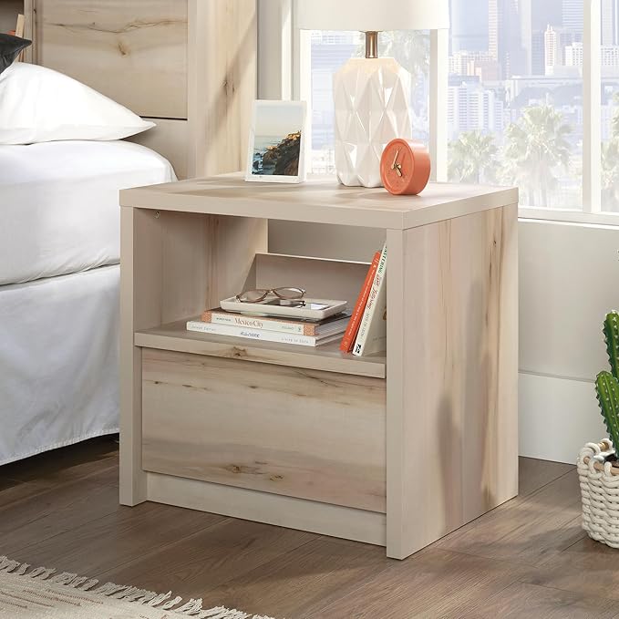 Sauder Harvey Park Night Stand, in a Pacific Maple Finish