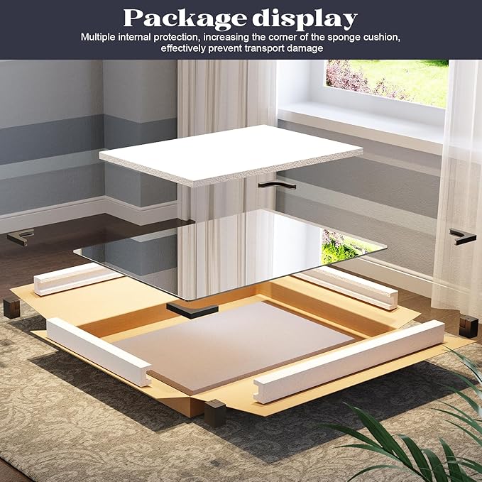 Frameless Mirror, 28"x32" Bathroom Mirrors for Over Sink, Large Tempered Glass Square Vanity Mirror, Wall Mirror for Living Room, Bedroom, Entryway, Gym, Yoga