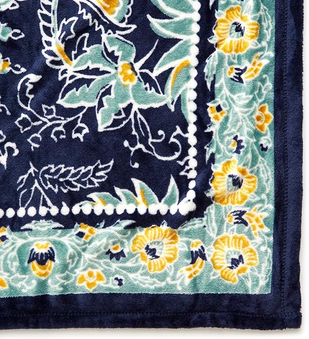Vera Bradley Women's Fleece Plush Throw Blanket