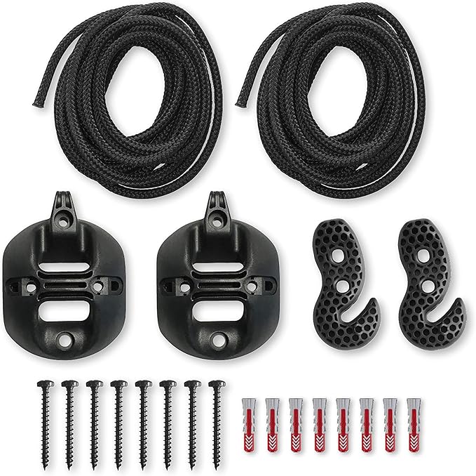 LA SIESTA Flora Classic Cotton Hammock & CasaMount Suspension Kit for Walls, Ceilings & Square Beams - Indoor Outdoor Large 2 Person Double Hammock, Zebra