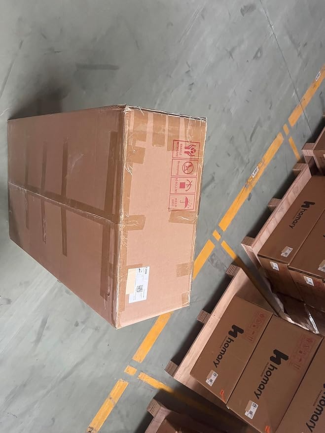 homary Vanity Desk Set with LED Mirror, Makeup Vanity with Power Outlet and Tempered Glass Top, Makeup Table with 6 Drawers, 3 Lighting Modes Vanity Table with Chair for Bedroom (White)