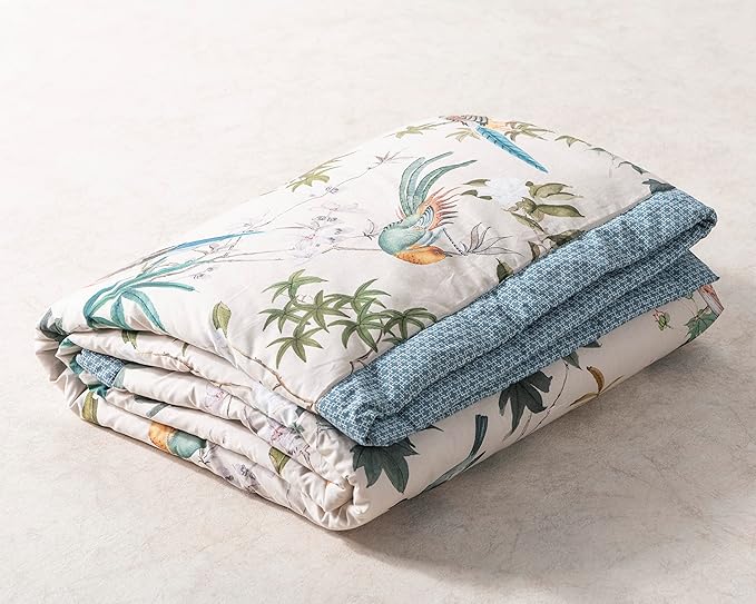 Maison d' Hermine Throw Blanket for Couch Lightweight Soft Warm Breathable Cotton Throw Blankets for Bed Girls Boys Women Men Gifts Sofa Travel Living Room Chair Bedding (60"x80", Hokuzai)