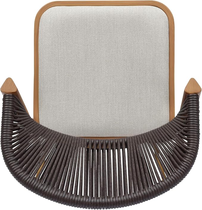 PURPLE LEAF 13-Piece Patio Dining Set Outdoor Furniture Rectangular Table and Chairs Set with Aluminum Frame and Teak-Finish for Garden Deck Backyard Kitchen Sunlit Teak Outdoor Set