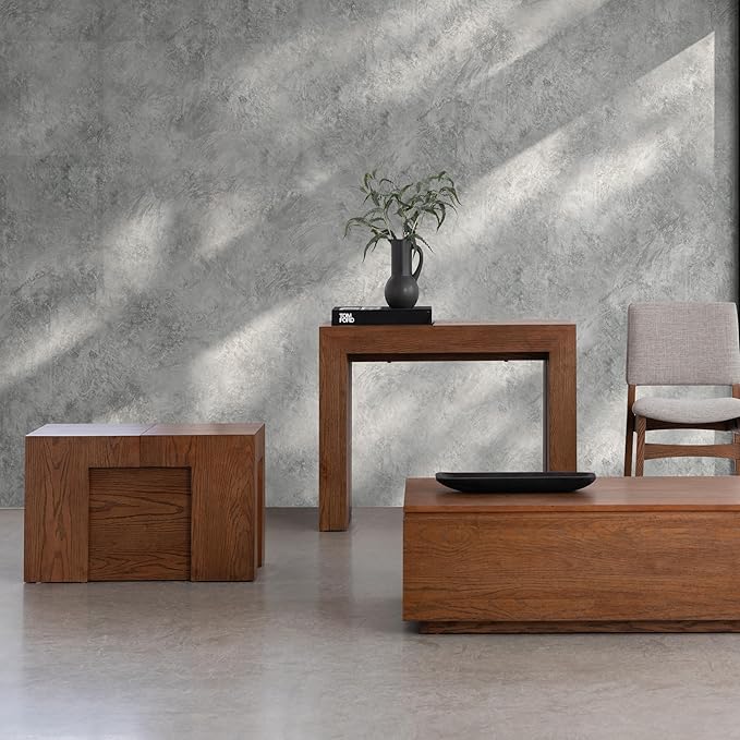 Transformer Table Lift Top Coffee Table with Storage, Modern Coffee Table for Living Room, Home Office & Dining, Space-Saving Small Coffee Desk with Panel Hidden Storage for Transformer Dining Table