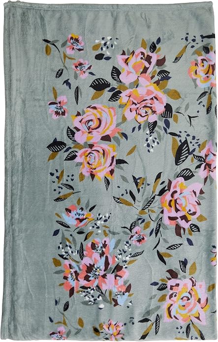 Vera Bradley Women's Fleece Plush Throw Blanket