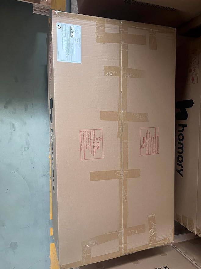 homary Vanity Desk Set with LED Mirror, Makeup Vanity with Power Outlet and Tempered Glass Top, Makeup Table with 6 Drawers, 3 Lighting Modes Vanity Table with Chair for Bedroom (White)