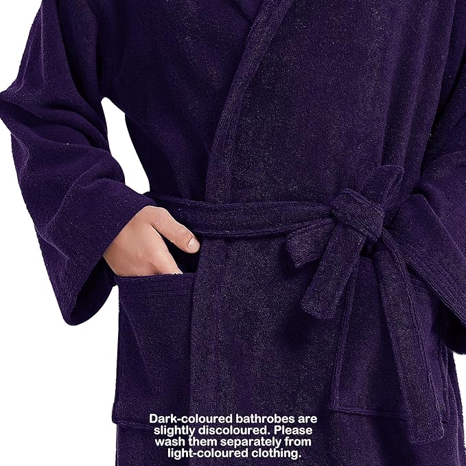 Mens Robe with Hood-Classic Terry Cloth Bathrobe for Men,Soft Knee Length Bathrobes