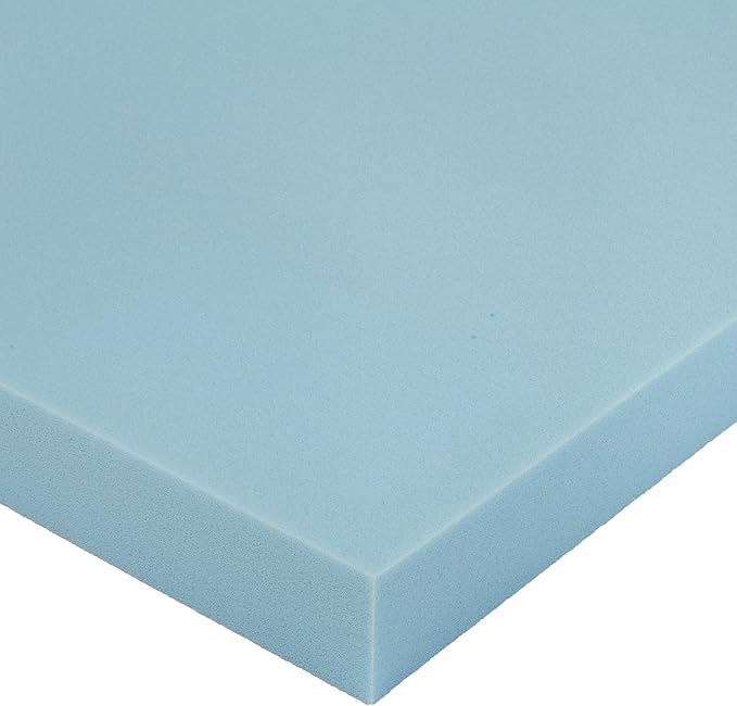 Amazon Basics Full Mattress Topper, Cooling Gel-Infused, CertiPUR-US Certified, 3 Inches, Blue