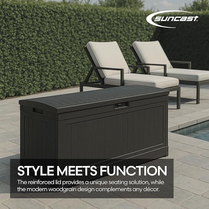 Suncast 80 GAL. LARGE DECK BOX
