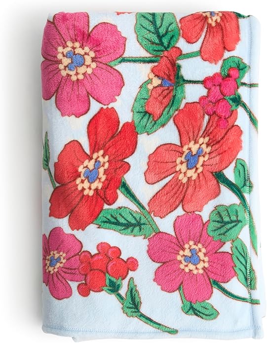 Vera Bradley Women's Fleece Plush Throw Blanket