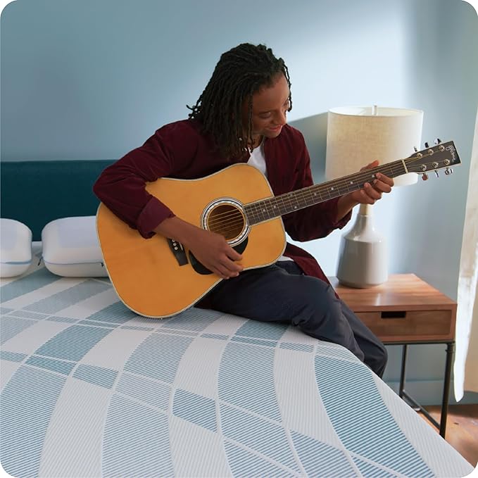 Sealy Dreamlife 14” Hybrid Mattress-in-a-Box, Full, SealyComfort Gel Memory Foam, SealyResponsive Encased Coils, Machine Washable Cover