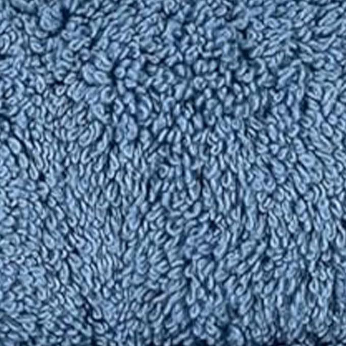 SALBAKOS 100% Turkish Cotton Extra Large Bath Sheet Set of 2 35x70 inch | Heirloom Quality | Hotel & Spa Collection | Ultra Soft, Absorbent Oversize Bath Towels | Made in Turkey (Blue, 2 Bath Sheets)