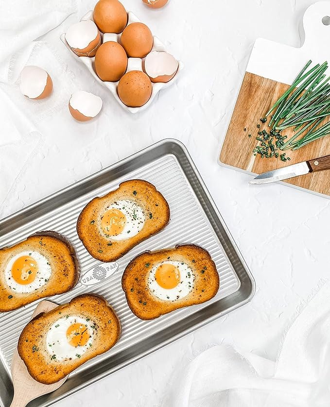 USA Pan Nonstick Quarter Sheet Pan, Set of 2