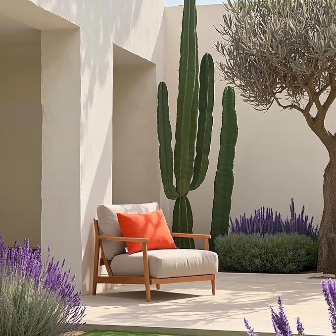 Outdoor/Indoor Throw Pillows, Pack of 2 Waterproof Decorative Throw Pillows with Inserts, 18”x18” Square Pillows for Bed, Couch, Sofa and Patio Furniture