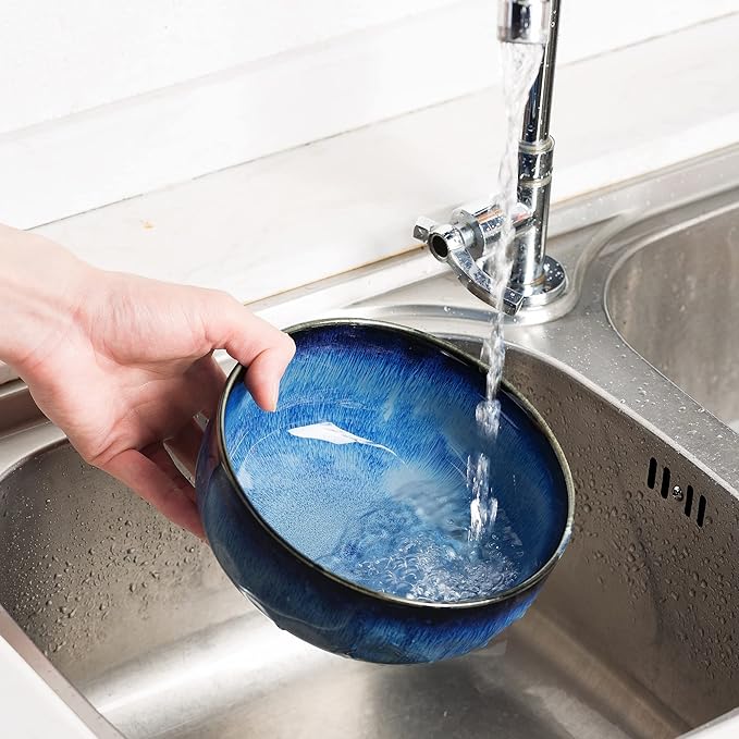 Serving Bowls - 36 Ounce Bowls Set - Ceramic Bowl Set of 2-7 inch for Salad, Soup,Cereal Bowls for Kitchen