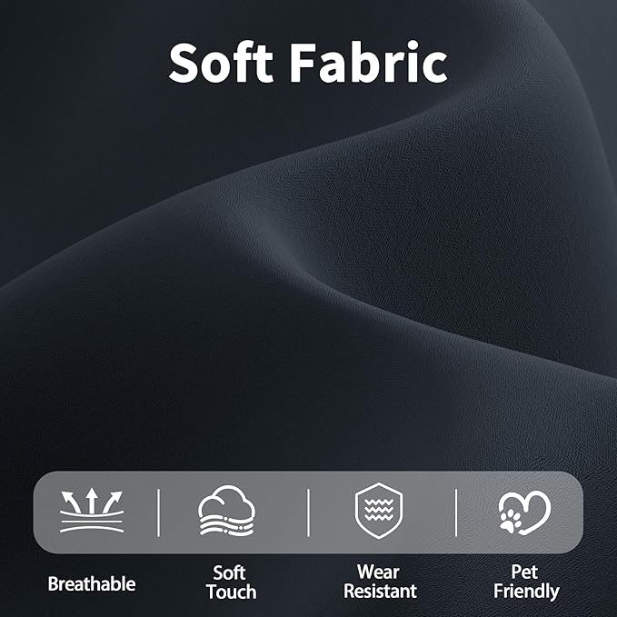 83" Pull Out Sleeper Couch with Storage Chaise, Couch, Sofa Bed, Convertible L Shaped Sofa for Living Room, Apartment, Black Grey