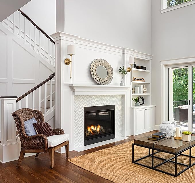 Battery Operated Sconces Wall Lighting Fixture Set of 2 with Linen Fabric Shade, RGB Color Changing USB Rechargeable Wall Mounted Lamp for Living Room Bedside Nightstand Light