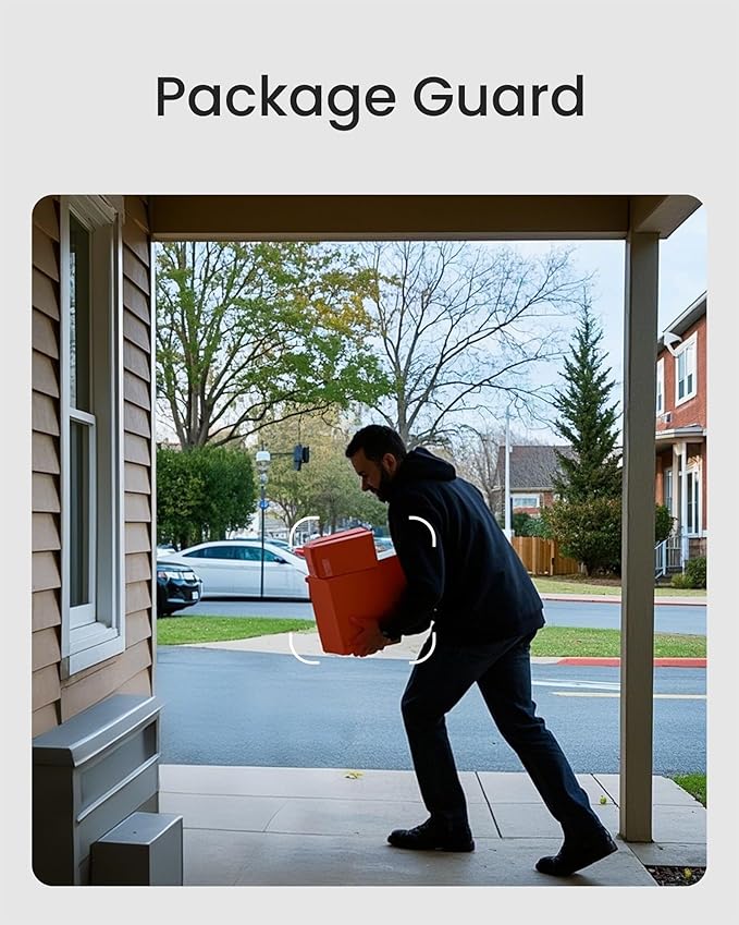 youkey Wired Doorbell Camera with Chime, No Monthly Fee, 2K Video Doorbell with Head-to-Toe Live-view, Package Detection, 2.4/5GHz WiFi-6, Built-in 8Gb Storage, Two-way Talk, Color Night Vision, DB322