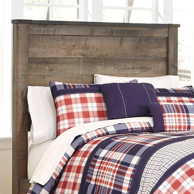 Signature DESIGN BY ASHLEY B446-87 Full Panel Headboard, Brown