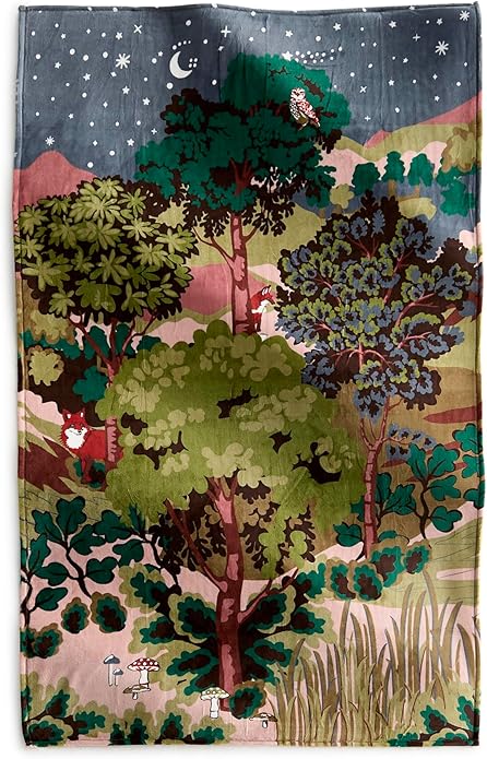 Vera Bradley Women's Fleece Plush Throw Blanket